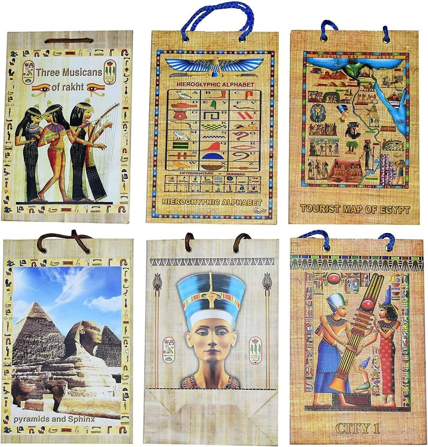 Set 20 Egyptian Blank Papyrus Paper 6x4in (10x15cm) - Ancient Pharaoh  Pharaohs Alphabets Papyrus Sheets Papyri for Art Project Scrapbooking and  School History Ideal Teaching Aid Scroll Paper