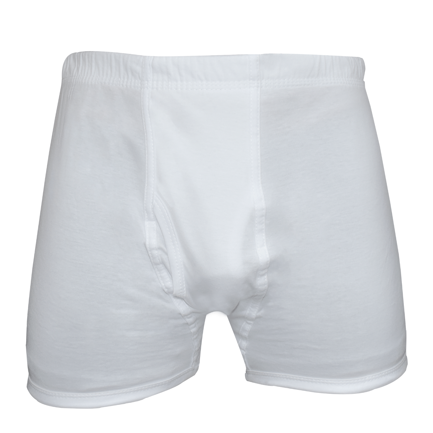 Cottonil Egyptian Cotton Underwear White Men Half Short Boxer Mens ...